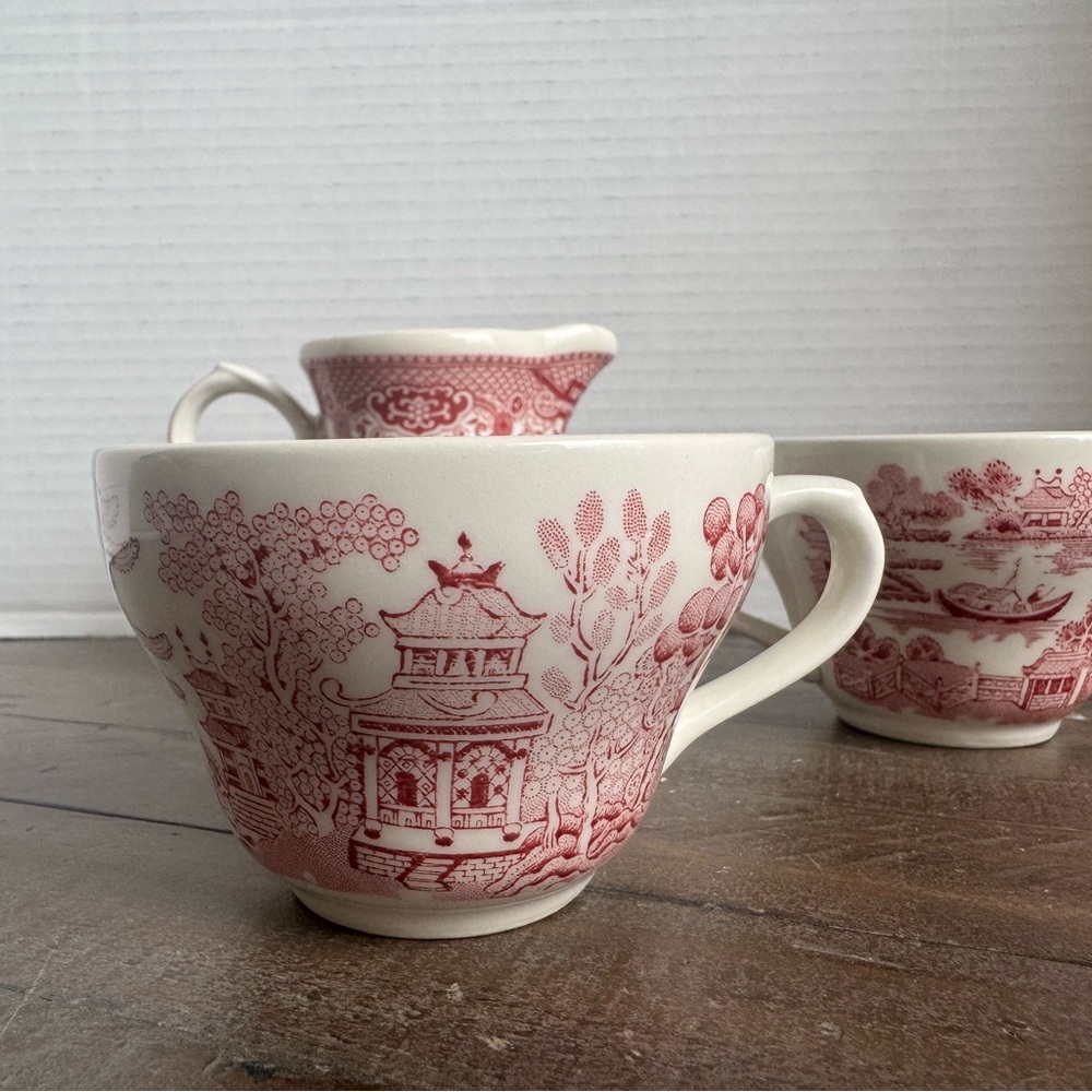 Churchill Willow Rosa Pink (England) set - Picture 3 of 8